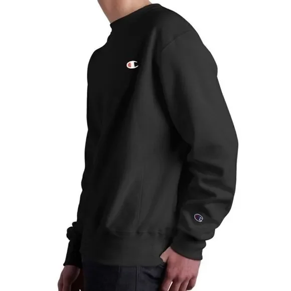 CHAMPIONREVERSE WEAVE CREWNECK C LOGOSWEATSHIRT HEAVYWEIGHT BLACK UNISEX